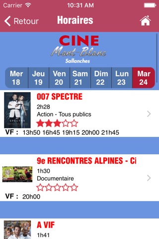 Ciné Mont-Blanc screenshot 3