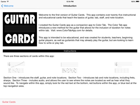 Guitar Cards screenshot 2