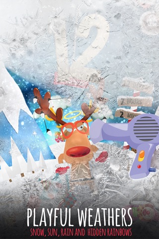 Christmas Santa Countdown - Rudolf's frozen winter land screenshot 4