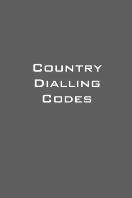 Game screenshot Country Dialling Codes mod apk