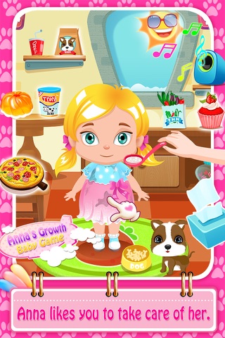 Anna's Growth-Baby Game screenshot 2