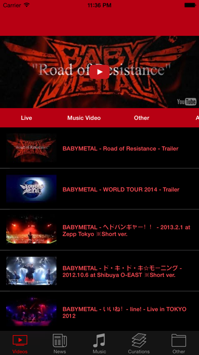 How to cancel & delete UR-METAL for BABYMETAL from iphone & ipad 2