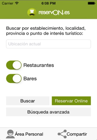 reservON.es screenshot 2