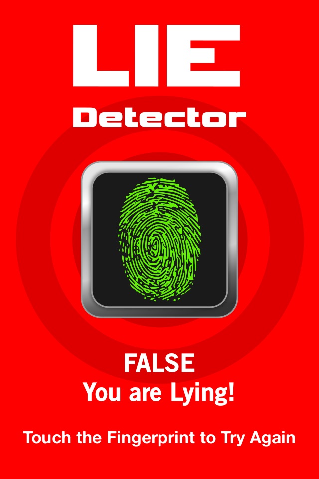 Lie Detector Test - True or False Fingerprint Scanner Prank screenshot 3