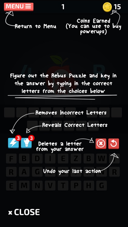 Rebus Puzzle - A Word Phrase Puzzle Game that will Challenge You! screenshot-3