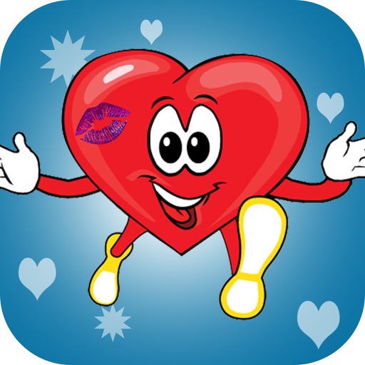 Love Tiles For Valentine’s Day 2015: Tap Kiss Game free For iPhone icon