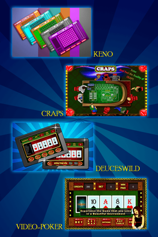 Casino House: Blackjack, Slot Machine, Craps, Bingo,Baccarat,Video Poker,Keno,Roulette screenshot 4