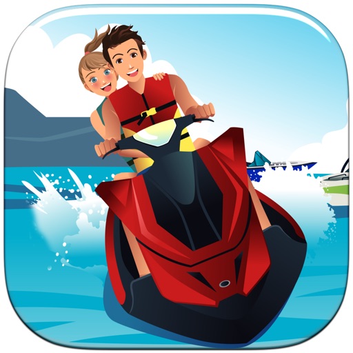 Jet Ski Joyride - A Speedy Wave Racer Jam FREE icon