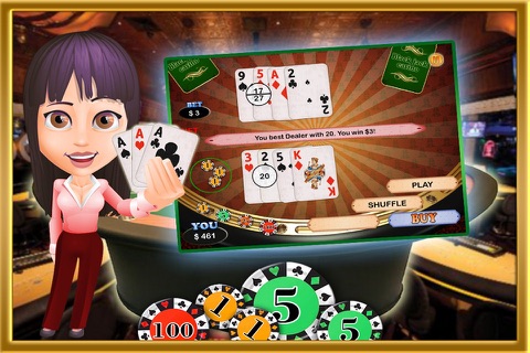 Black Jack Casino Card Game screenshot 3