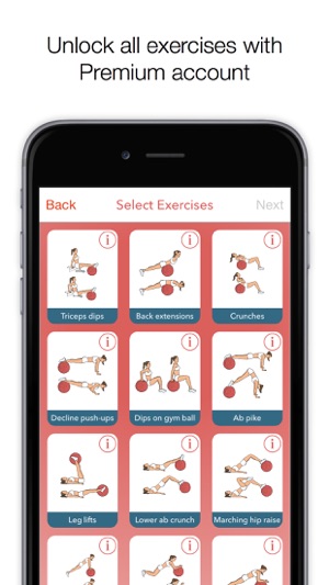 Gym Ball Revolution - daily fitness swiss ball routines for (圖5)-速報App