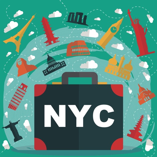 New York NYC Offline GPS Map & Travel Guide Free icon