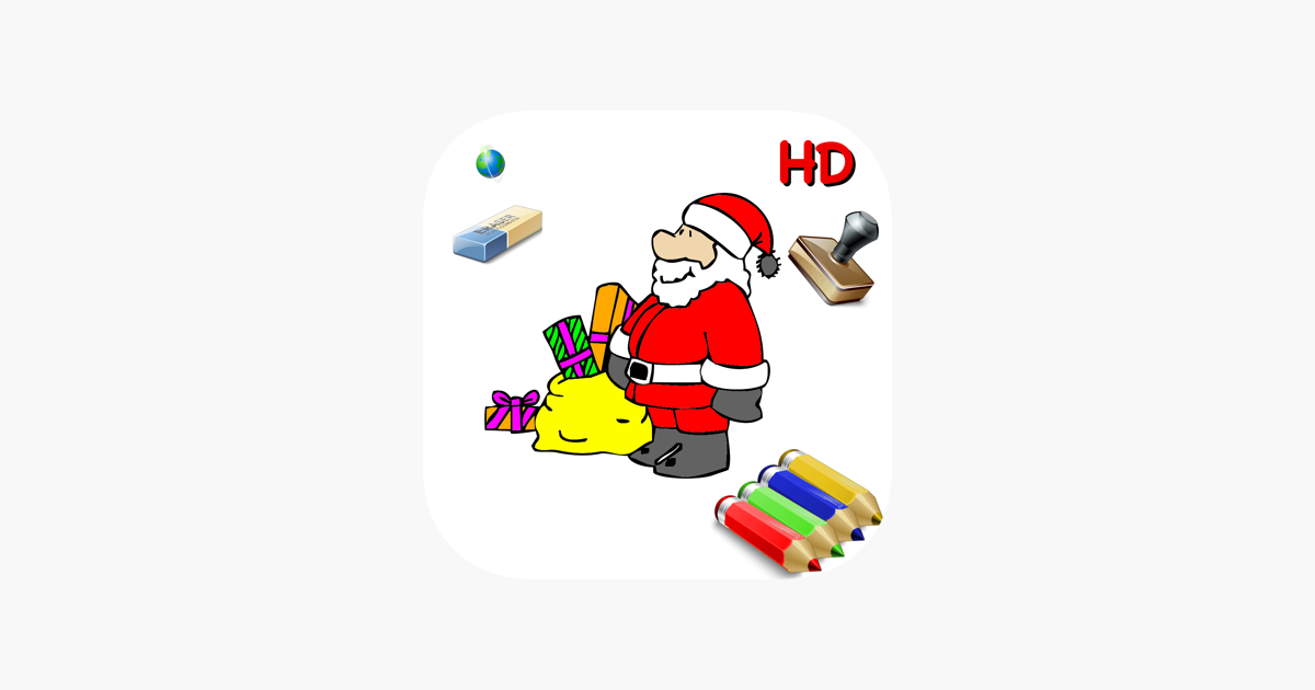 24 Disegni Di Natale Da Colorare Per Bambini Per Ipad Con