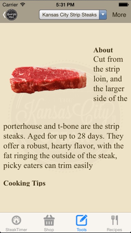 Steak Grilling Timer & Recipes - Free