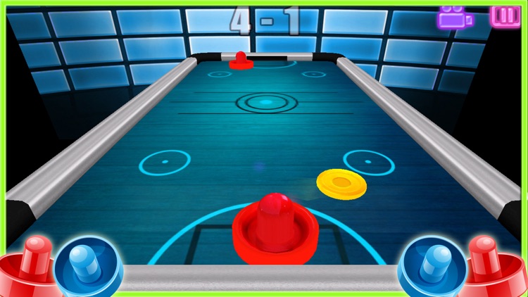 Crazy Air Hockey – Ultimate multi-touch table hockey & smash and hit game screenshot-4