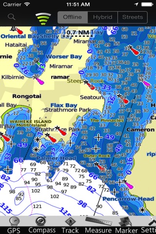 New Zealand Nautical Chart GPS screenshot 3