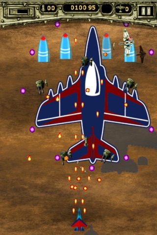 Metal Gunship - Combat The Fighter Jet And Avoid The Bullet Storm screenshot 3