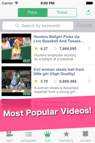 BaseballTube - Amazing Baseball videos viewer for Youtube screenshot 4