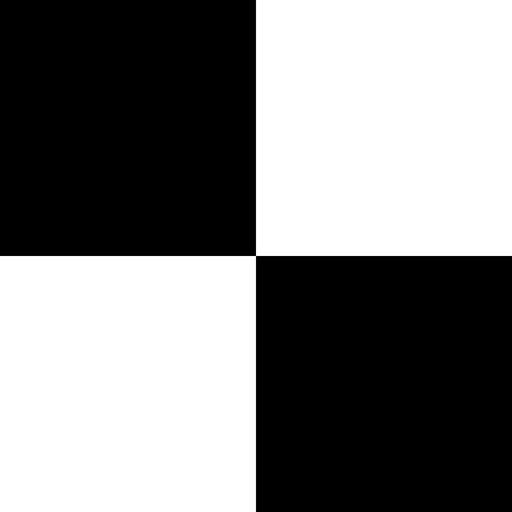 Piano Black White icon