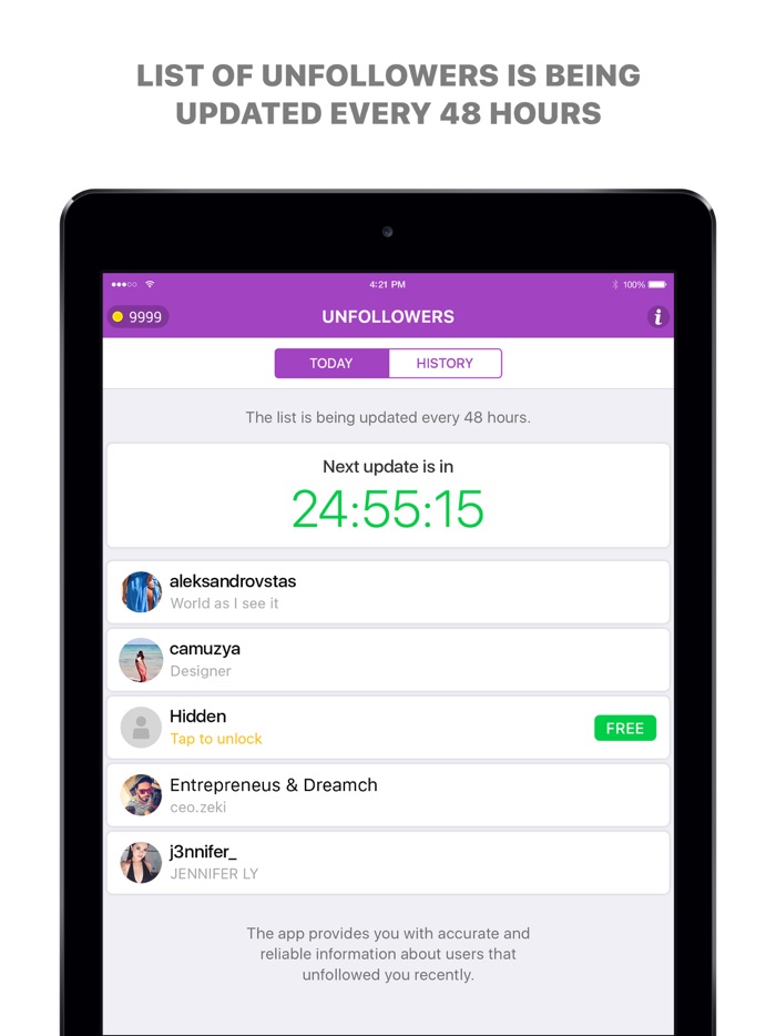 Who Unfollowed My  Profile - Unfollowers