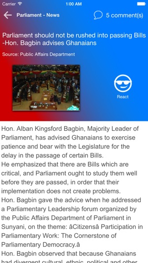 Parliamentary Watch(圖2)-速報App