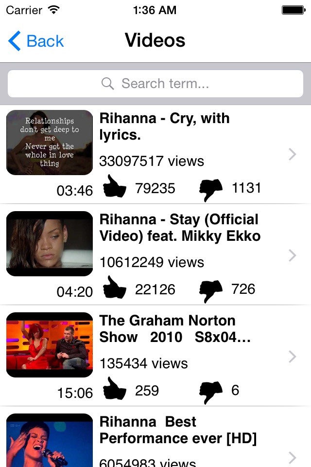Fan Club - Rihanna edition screenshot 3