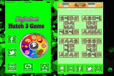 Alphabet  Match 3 Game screenshot 3