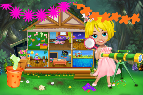 Princess Palace Tree House - Fun Kids Outdoor Adventure Games screenshot 3