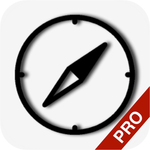 GPS Compass PRO - with altimeter and Sunrise Sunset calculator