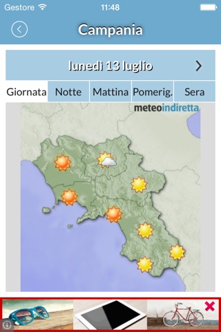 Meteo In Diretta - Previsioni meteo più attendibili screenshot 3
