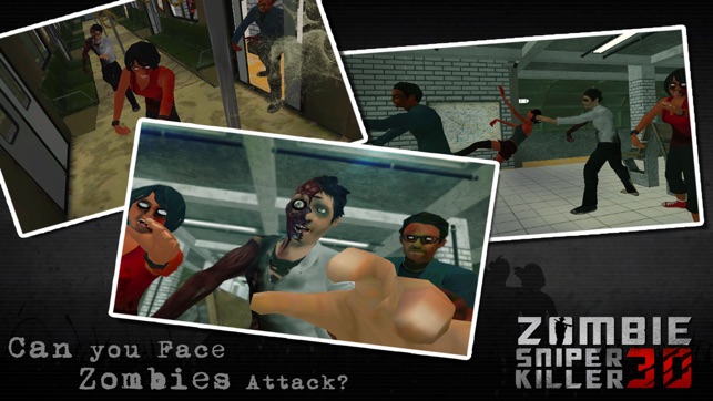 Deadly Zombie Sniper Simulator 3D: Take 