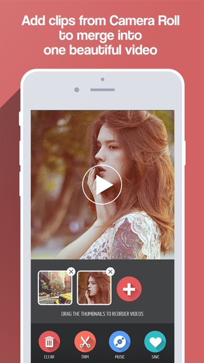Merge Video - Combine Videos & Mix Movie Clips with Music