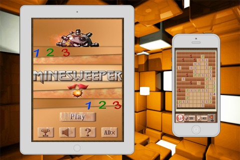 Mines - Minesweeper classic 6 for Brain Training 2015 screenshot 3