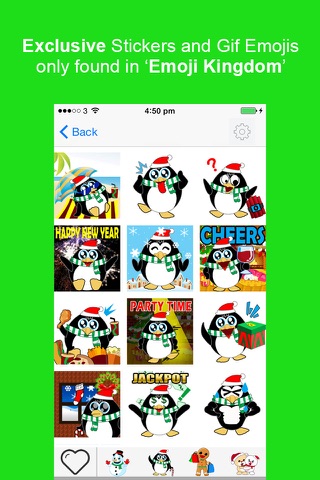 Keyemoji - Sticker and Gif Emoji Keyboard - Christmas and New Year Edition screenshot 2