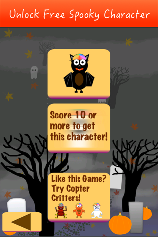 Spooky Critters - Halloween Copter Flight Challenge Free screenshot 3