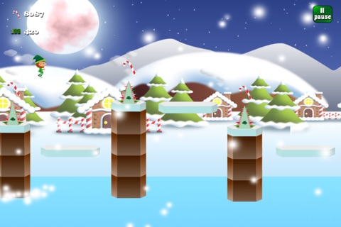 Christmas Patty's Leprechaun Jump FREE - Winter World Edition screenshot 2