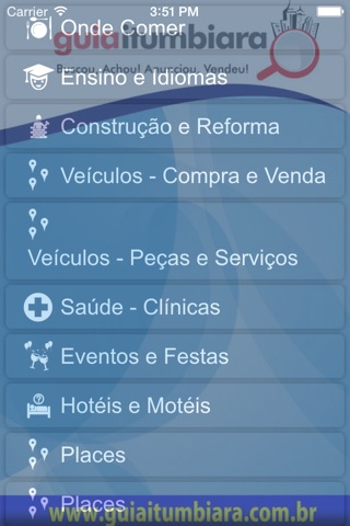 Guia Itumbiara screenshot 2