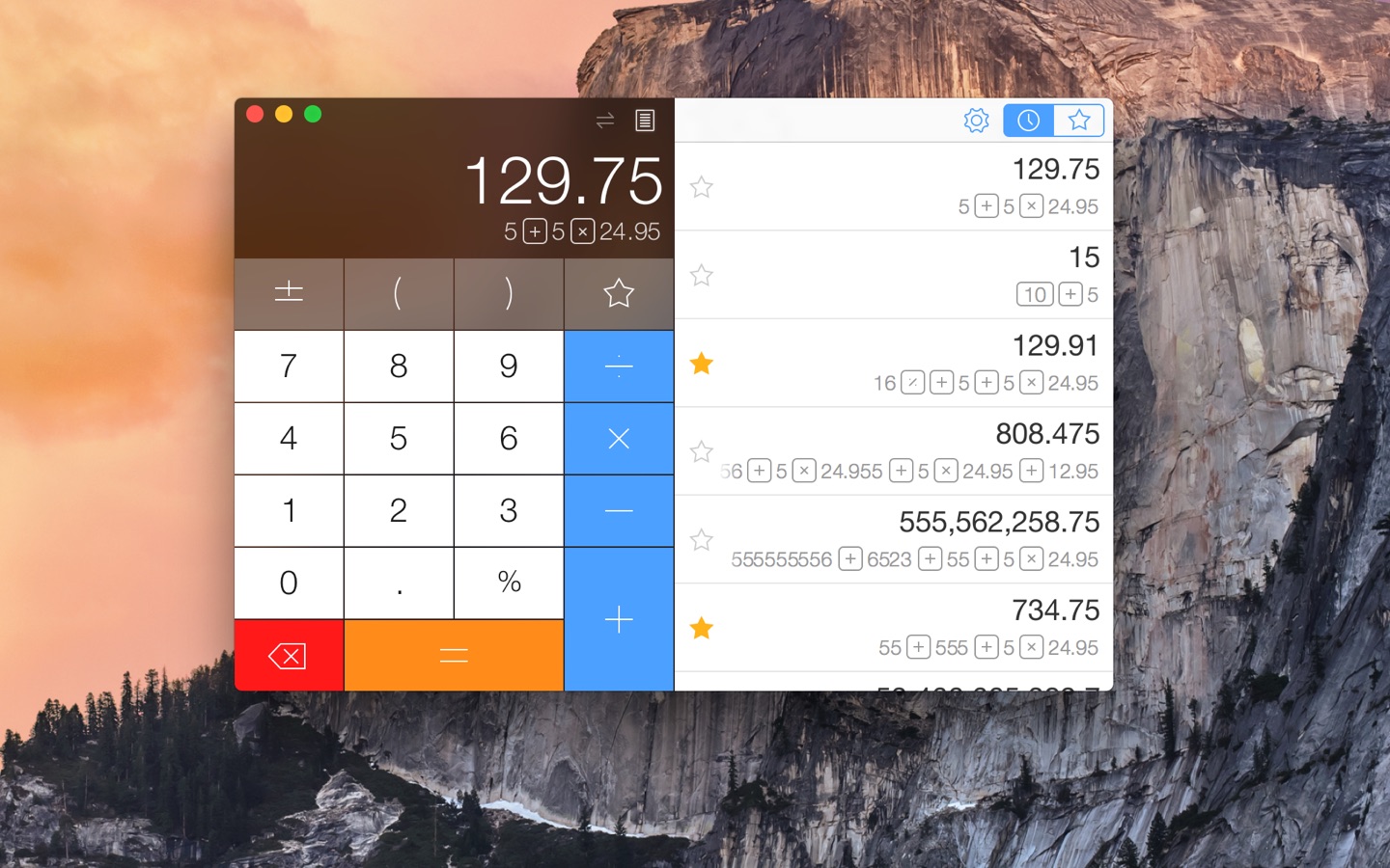 Screenshot do app Calcbot - The Smart Calculator
