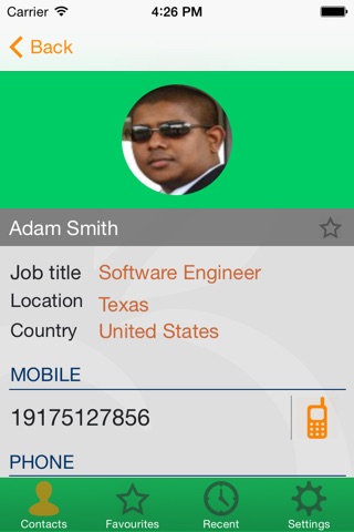 OrangeHRM Open Source Corporate Directory screenshot 3