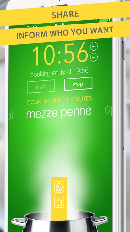 Pasta Timer - cooking timer with voice over countdown alarm screenshot-4