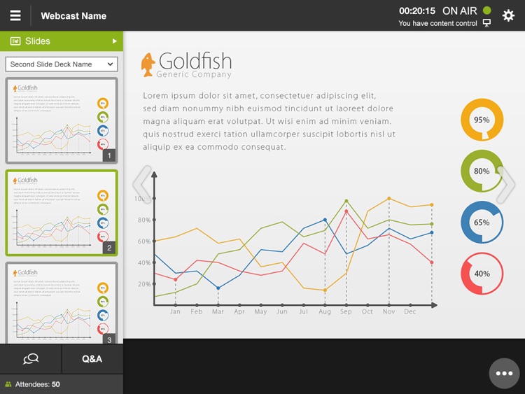 Webcast Podium screenshot-3