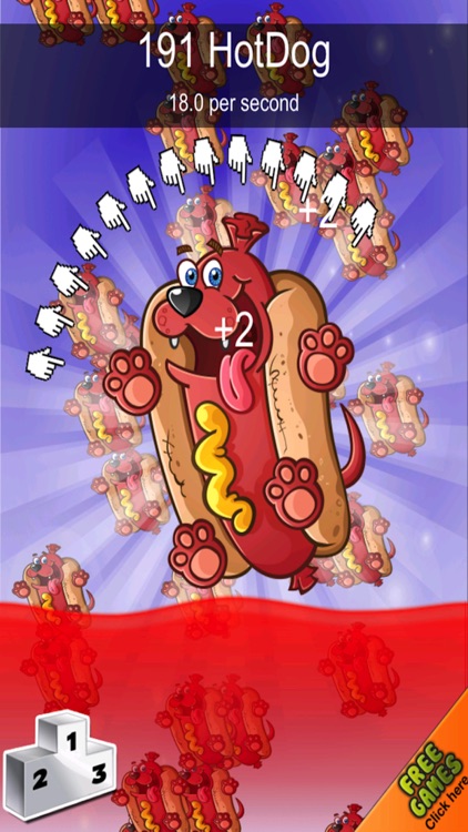 A Cute Funny Hot-Dog Clickers - Tapping Frenzy