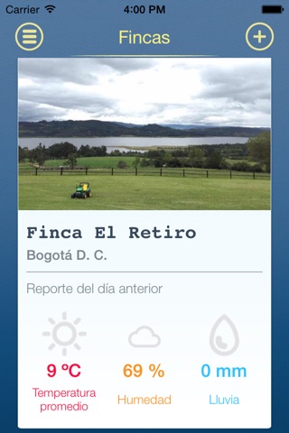 Agro Contactos Clima screenshot 2