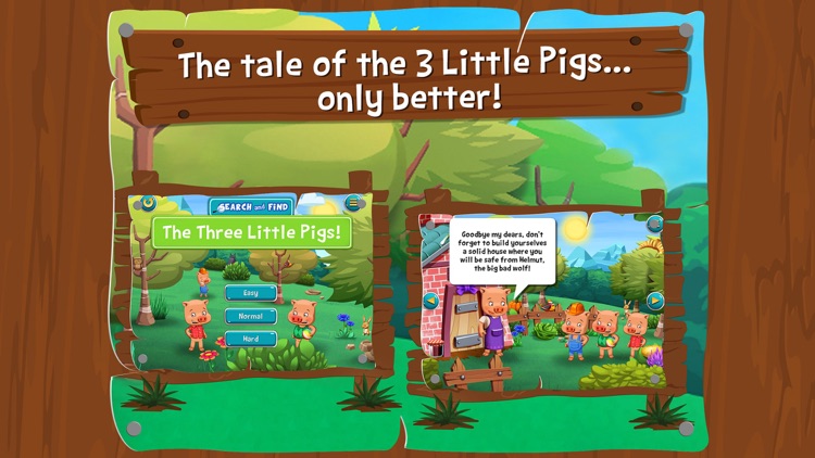 The Three Little Pigs - Search and find screenshot-0