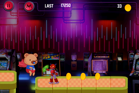 Ted of Steel: Cutest Super Teddy Bear Run screenshot 3