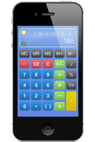Calculator HD% Free - Basic Calculater App Pro with Formula Display & Notable Paper Tape for the iPad,iPhone and iPod screenshot 3