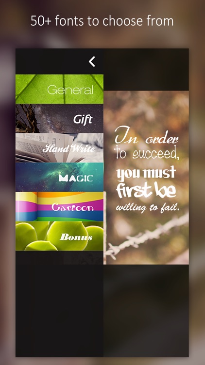 Over Text Artwork - Photo Editor of Text On Photo, Caption Editor and Text Quote for Instagram