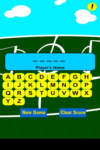 HangMan Famous Soccer Players screenshot 3