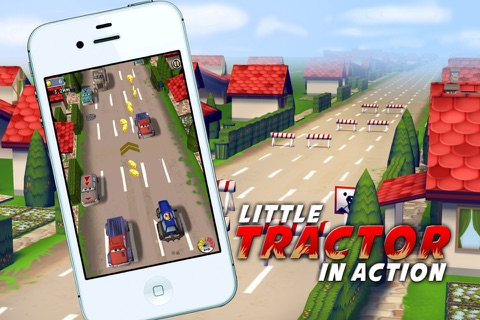 A Little Tractor in Action Free: Best 3D Free Driver Game for Kids screenshot 2