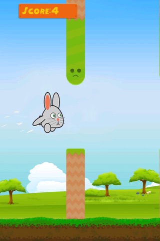 Hoppy Bunny - Journey of Flappy Bird's Friend screenshot 2