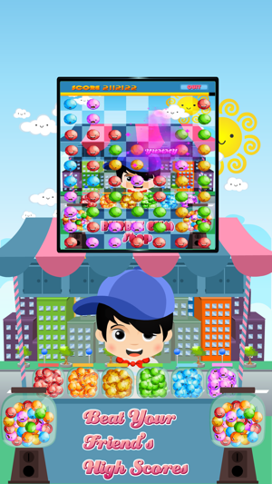 Bubble Gum Match - Jelly Matching Games for Kids and Toddler(圖3)-速報App